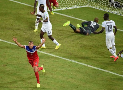 США вынуждена забить Гане второй гол
